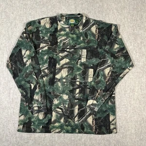 Cabela’s Seclusion 3D Konifer Shirt Mens XL Camo Long Sleeve Forest Hunting - Picture 1 of 10