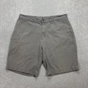 Patagonia Shorts Adult W35 Grey 10" Inseam Canvas Hiking All-Wear Trail Men - Picture 1 of 12