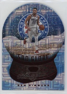 2020-21 Panini Crown Royale Sno Globe Asia Exclusive Red Ben Simmons #30 - Image 1 of 2