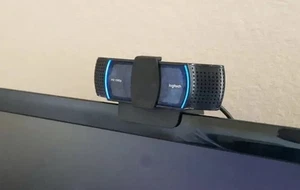 Cover for Logitech C920 Webcam (Black) - Zdjęcie 1 z 2