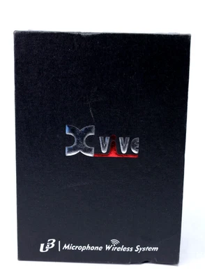 XVIVE U3 Wireless Microphone System Black 2.4ghz *Has some Damage, see listing* - Image 1 of 4