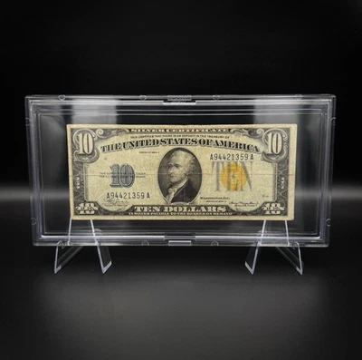 1934A $10 N. Africa Silver Certificate Fr. 2309  WW11 Emergency Note - Image 1 of 3