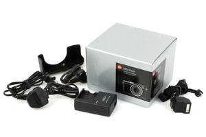 Leica D-Lux Typ 109 Digitalkamera Box mit Ladegerät/Riemen/Tasche/Kabel/Blitz OHNE KAMERA - Bild 1 von 8