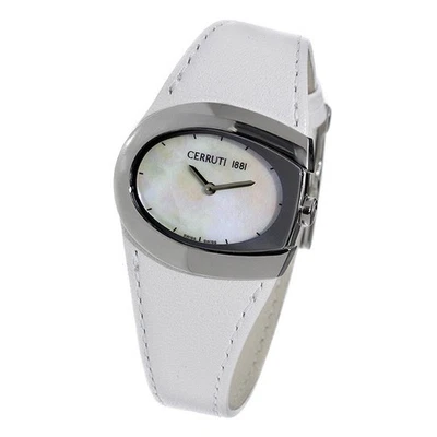 CERRUTI ЖЕНЩИНЫ ШВЕЙЦАРСКИЙ C ТРАНСАТЛАНТИЧЕСКИЙ КВАРЦ ЧАСЫ НОВЫЙ CT62632 X 103011 БЕЛЫЙ - Изображение 1 из 2