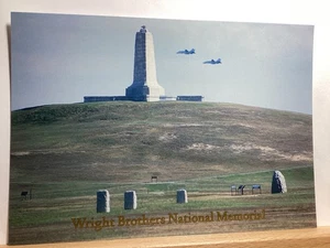 Wright Brothers National Memorial: Kill Devil Hills, NC - Vintage Postcard - Picture 1 of 3