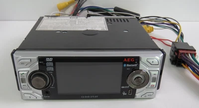 AEG CS DVD 375 BT - Autoradio - DVD - Bluetooth - USB - AUX ! - Bild 1 von 3