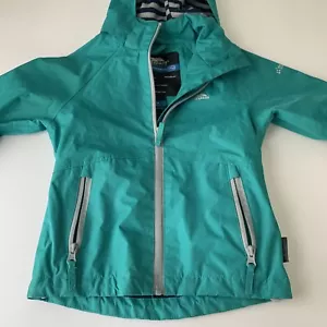 TRESPASS JACKET BOYS Age 2 3 Years Turquoise Green Boys TP50 waterproof Wind - Picture 1 of 8