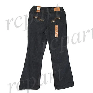 New Jeans Colony Women's Jeans Boot Cut Dark Blue Size 18 20 22 24 26 28 - Picture 1 of 3