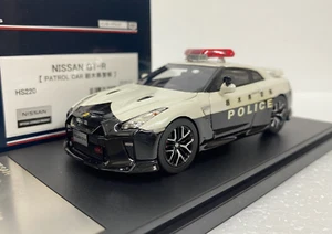Hi Story HS220 Nissan R35 GT-R Police Highway Patrol JDM 1:43 scale model car - Picture 1 of 12
