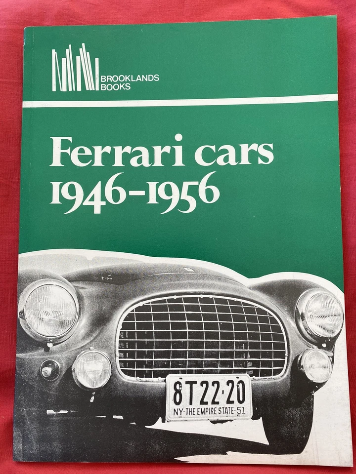 Carros Ferrari 1946-1956 150S 750S 212 LIVRO ÚTIL BROOKLANDS - Imagem 1 de 1