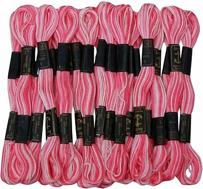 Anchor Threads Hand Embroidery Thread Stranded Cotton Cross Stitch Floss Pink - Image 1 of 4