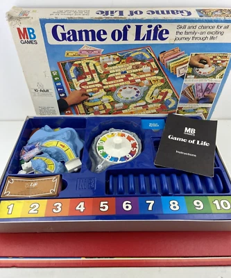 MB Games, Game Of Life Vintage 1976, Family Fun, Finance Board Game, Age 10+ VGC - Image 1 of 4