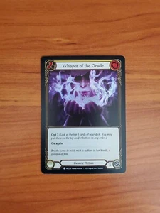 Whisper of the Oracle - Flesh and Blood Arcane Rising UNL - Rainbow Foil ARC216 - Bild 1 von 2