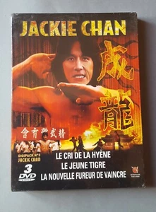 3DVD JACKIE CHAN - LE CRI DE LA HYENE / LE JEUNE TIGRE / LA NOUVELLE .... - NEUF - Picture 1 of 2
