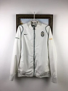 Chaqueta de fútbol vintage Nike Juventus camiseta de fútbol para hombre blanca rara talla L - Imagen 1 de 19