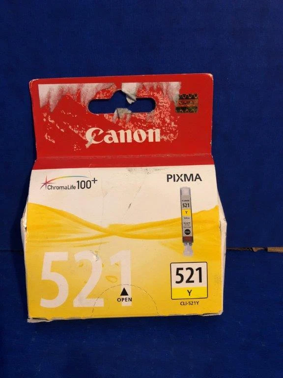 Canon CLI-521 Yellow Ink Tank Euro SKU # - Image 1 of 1