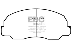 Almohadillas delanteras EBC Ultimax para Daihatsu Fourtrak/Rugger 2.0 F80 F85 F87 84 > 89 - Imagen 1 de 1