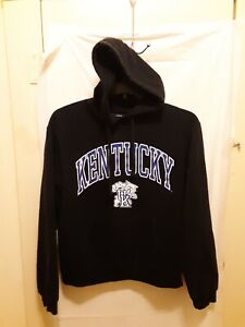 Top Of The World Kentucky Wildcats Hoodie, Size M, Black W Blue Lettering 