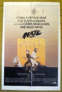 NATE y Hayes 1983 Tommy Lee Jones Michael O'Keefe en una gran aventura! - Imagen 1 de 1