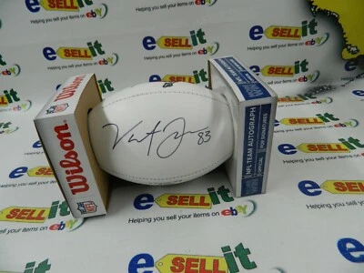 Vincent Jackson - Buccaneers - Autografiado Tamaño Completo Wilson Fútbol Con Certificado de Autenticidad Foto 1 de 4