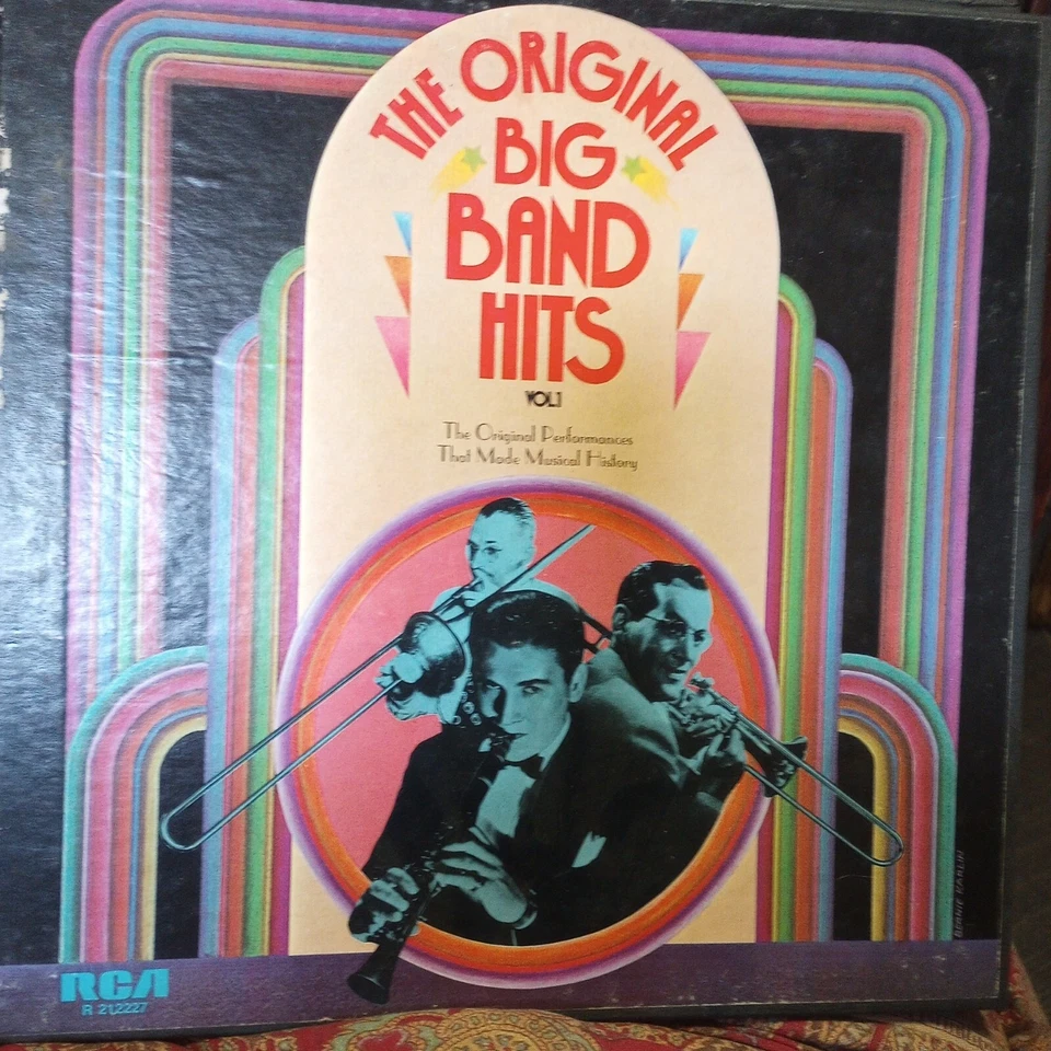 1972 The Original BIG BAND Hits, Vol. 1 NM Original RCA R-212227 4xLP Box Set - Image 1 of 4