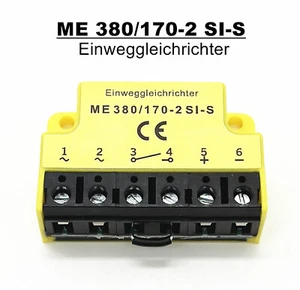 Ajustador desechable ME 380/170-2 SI-S módulo rectificador freno half-wave - Imagen 1 de 9