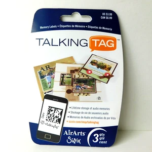 Sizzix Talking Tag Air Arts Qty 3 Scrapbooking Audio Memory Keeping -READ - Picture 1 of 4