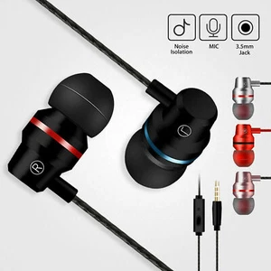HIFI Super Bass Headset In-Ear Ohrhörer Stereo Ohrhörer Kopfhörer Kabelgebunden - Bild 1 von 12