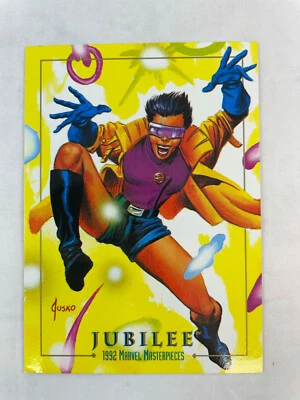 SINGLE CHASE CARD: Marvel Masterpieces 1992 LOST LADIES #LM-5 Jubilee - Image 1 of 3