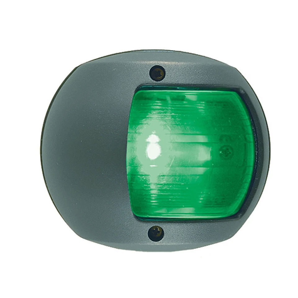 Perko LED Side Light - Green - 12v - Black Plastic Housing model 0170BSDDP3 - Image 1 of 1