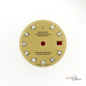 Original Lady Rolex Datejust 26mm 69178 79173 6917 Champagne Diamond Dial 2T D47 - Picture 1 of 8