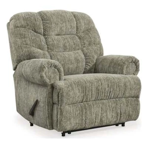 Ashley Furniture Movie Man Taupe Recliner - Picture 1 of 8