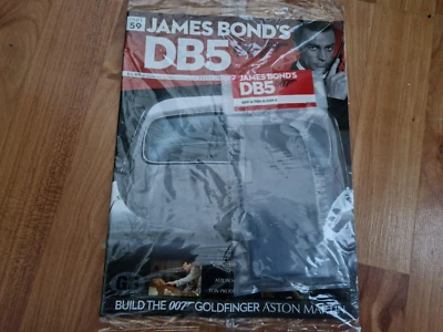 Eaglemoss 1/8 Costruire il Proprio James Bond 007 Aston Martin DB5 Issue 59 Inc - Immagine 1 di 2