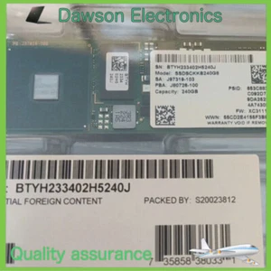 Intel S4510 SATA 240GB 6Gbps M.2 2280 NGFF SSDSCKKB240G8 SSD - Picture 1 of 4