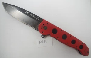 Retired CRKT Columbia River M16-14FDZ Rare Firefighter Model Pocket Knife - Picture 1 of 6