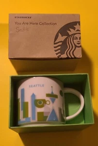 Starbucks You Are Here Collection, Seattle 14oz Mug, NIB - Picture 1 of 4