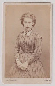 CDV Allgeyer à Carlsruhe - Jeune fille de la noblesse allemande - Post Mortem ?? - Picture 1 of 2