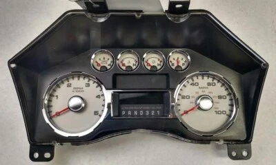 08' F250 F350 6.4 DIESEL Superduty Velocímetro Cuadro de Instrumentos Calibre 0 MILLAS! Foto 1 de 2