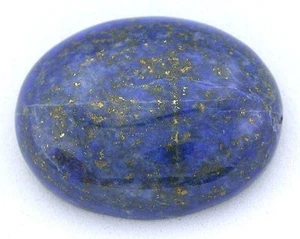 58.80 Carat Natural Afghanistan Lapis NO DYE Oval Cabochon Cab Gemstone Gem  - Picture 1 of 1