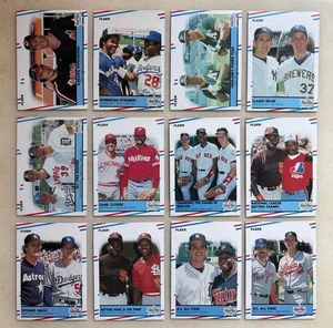 Lotto 12 - 1988 Fleer Baseball Super Star Specials Puckett Gwynn Raines Canseco - Foto 1 di 2