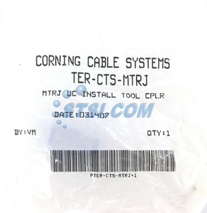 Corning TER-CTS-MTRJ Installation Tool Coupler ~STSI - Picture 1 of 2