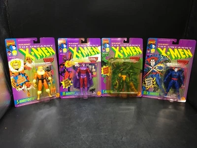 (4) The Uncanny X-Men Evil Mutants МАГНЕТО, САБЛЕЗУБЫЙ и многое другое [Toy Biz 1992] - Изображение 1 из 4