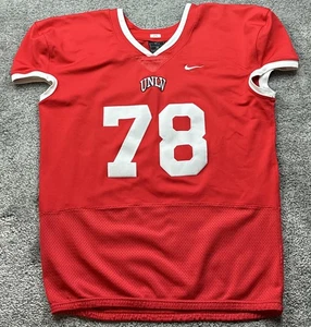 Camiseta deportiva UNLV Rebels para hombre 3XL roja blanca NCAA aparejos de fútbol sarga cuello en V 78 Nike - Imagen 1 de 18