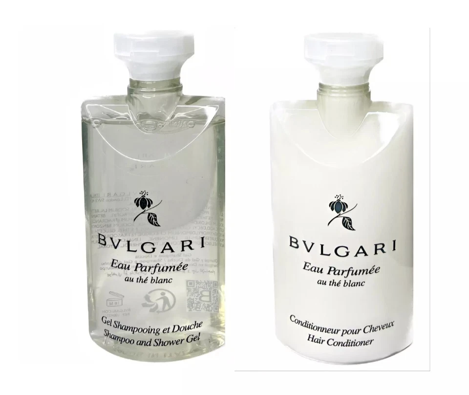 Champú/gel de ducha + acondicionador Bvlgari au thé blanc 75 ml. 2,5 fl. Oz. NUEVO Foto 1 de 1