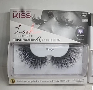 Colección KISS Lash Couture, volumen 3D pestañas postizas inmersión - Imagen 1 de 2