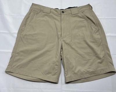 Pantalones Cortos de Carga Duluth Trading Flex Dry On The Fly Para Hombre Grandes Beige 8" Entrepierna Foto 1 de 4