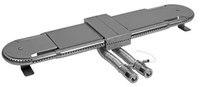 Grillteile Pro verstellbar Universal Ersatz BBQ Grill länglich Rohrbrenner - Bild 1 von 12