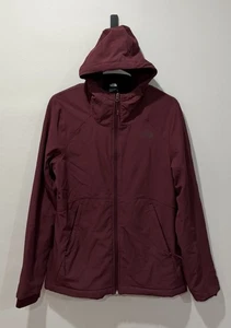 The North Face Womens Medium Shelbe Raschel Zip-Front Fleece-Lined Hoodie Jacket - Picture 1 of 4