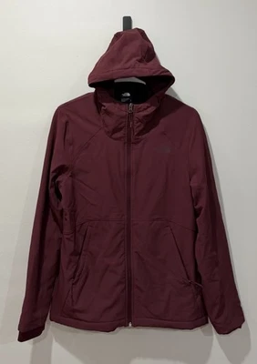 The North Face Womens Medium Shelbe Raschel Zip-Front Fleece-Lined Hoodie Jacket - Image 1 of 4