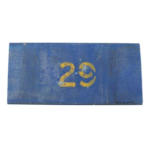 Michigan Wolverines Authentic 60's-90's Big House Fiberglass #29 Bleacher Seat - Picture 1 of 3